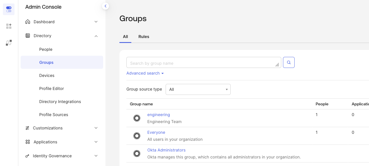 Okta Groups overview